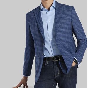 Jos A Bank Traveler Collection Tailored Fit Sport Coat 40L